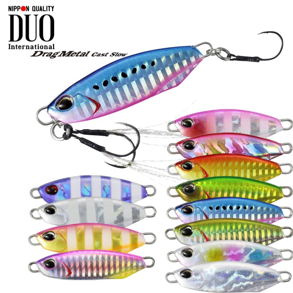 Duo Jig Drag Metal Cast Slow Pha0006 Aji (Send Eel) - 7cm - 60g - Drag MCS60 PHA0006