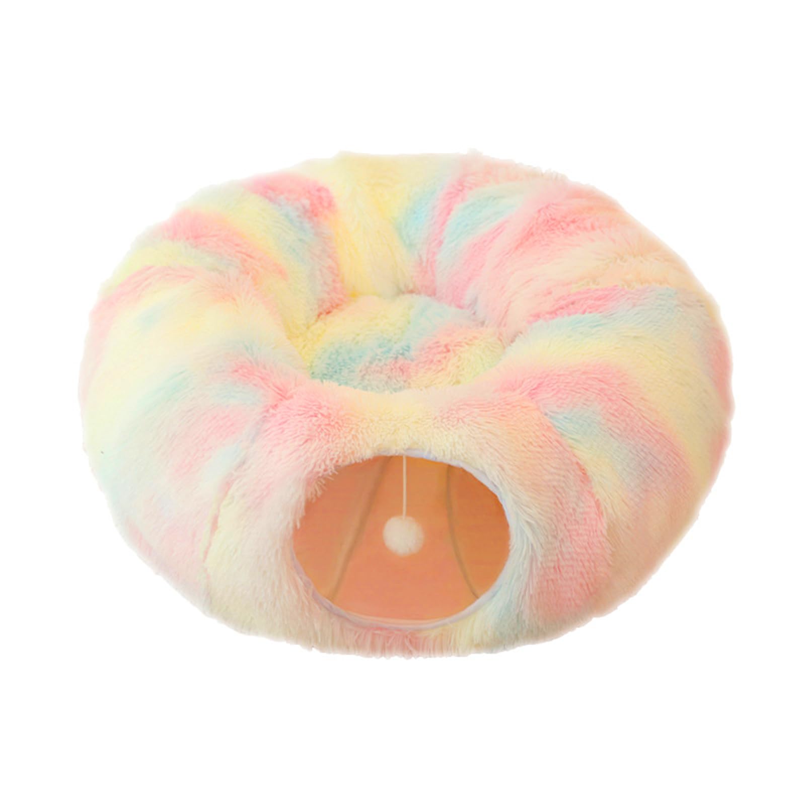 Cama Túnel para Gatos plegable y cálida de felpa YIWEOG