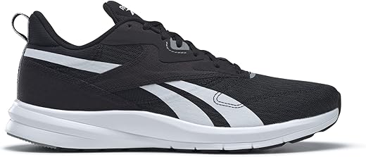Reebok Men's Runner 4.0 Running Shoe, Black/Pure Grey/White, 9.5