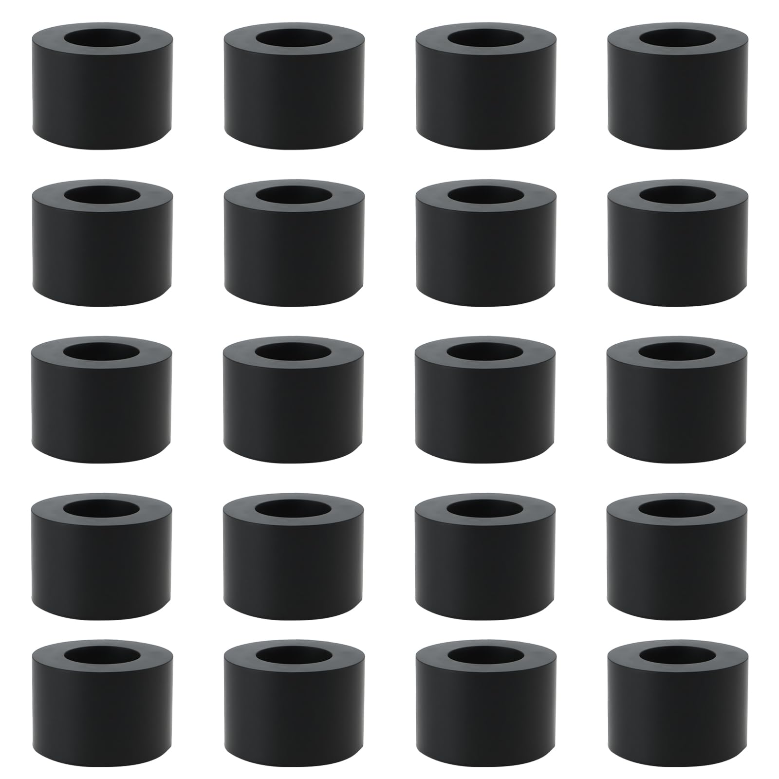 SG Store 20Pcs M8 Flat Washer Rubber Gasket 8x15mm Sealing Spacer for Faucet Pipe Water Hose