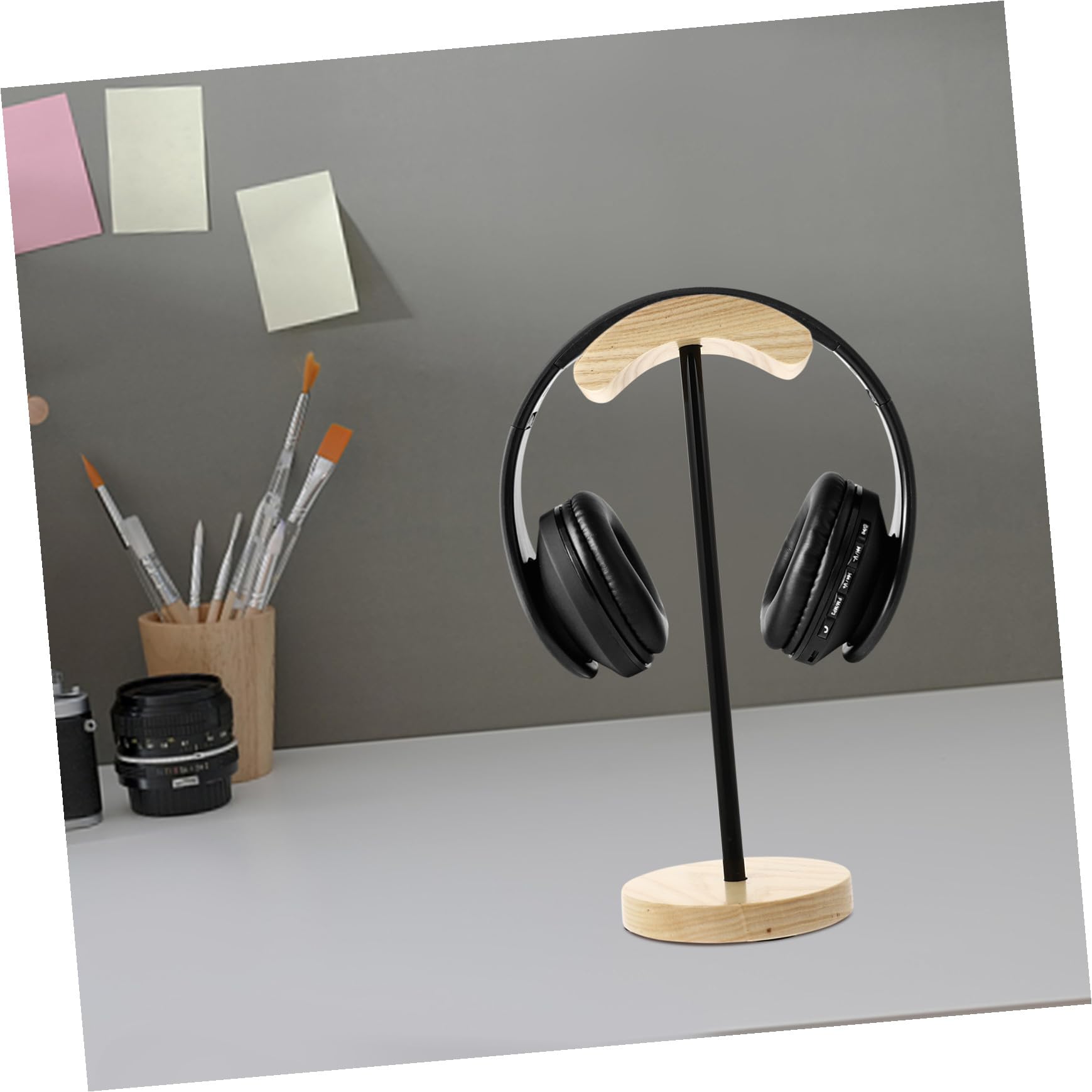 Tofficu Kopfhörerständer aus Metall Leichter und Stabiler Headset Halter für Gaming und Home Office für Ordentliche Schreibtischorganisation