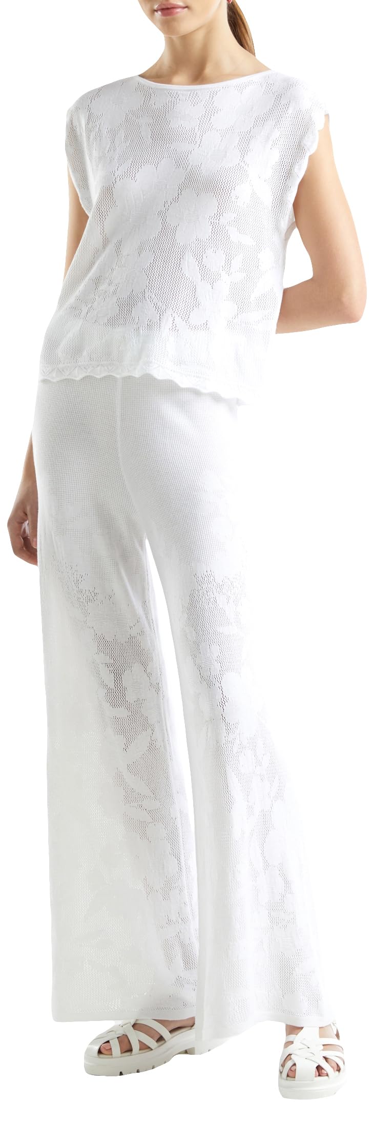 United Colors of Benetton - Pantalone 103cdf00q, Pantaloni Donna