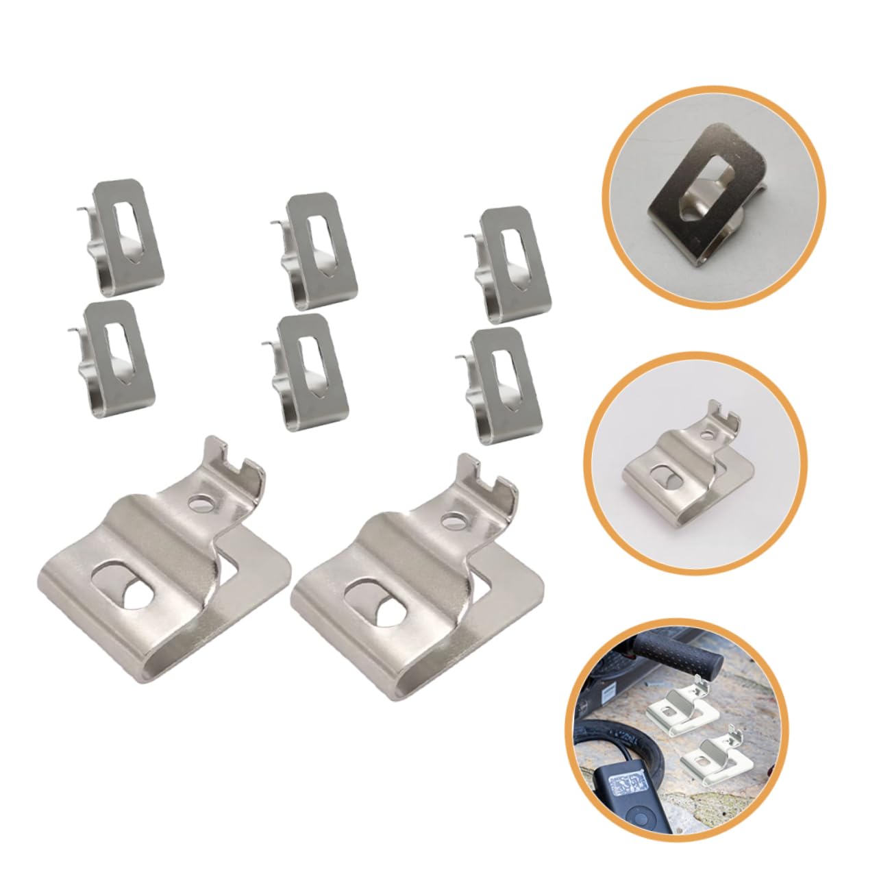 Operitacx 5 Set Clip Da Cintura Chiave Porta Trapano Per Cintura Portautensili Porta Cinture Clip Da Cintura Per Trapano A Batteria Gancio Per Cintura Silver 8 Pezzi*5