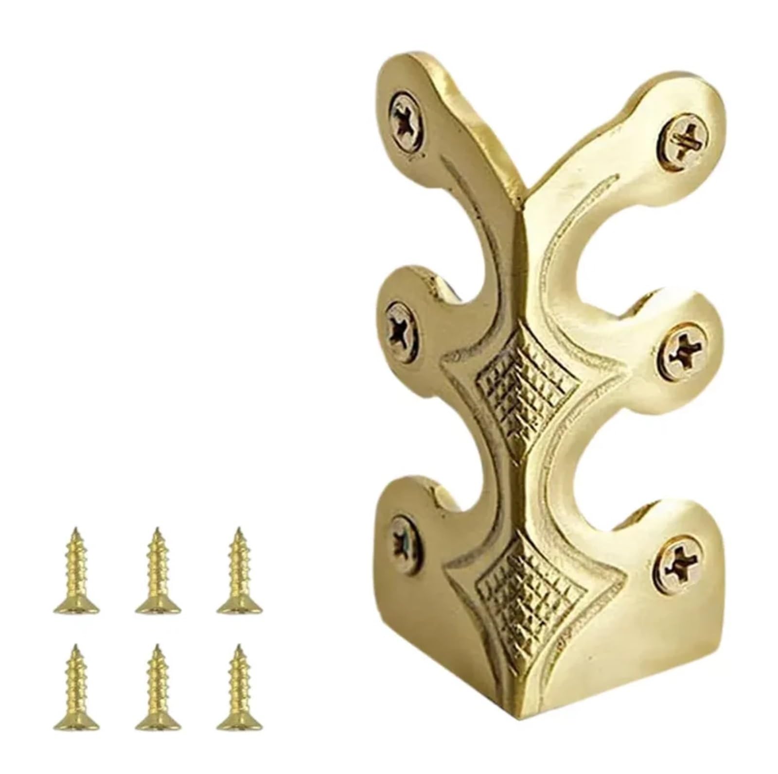 Lqrctry Gold Copper And Brass Decorative Corner Guard Protector