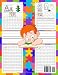 Aprendiendo a repasar: Letras Números Formas/Libro de actividades para niños de 3...