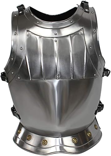 Miniatura 2 de Peto medieval Warrior - Ajustado - Metálico - Talla única, Metálico