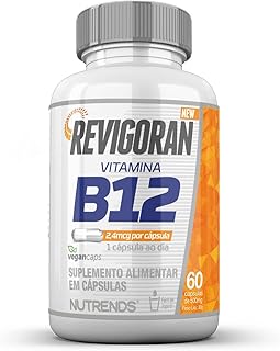 Revigoran Vitamina B12 2,4mcg 60 cápsulas, Nutrends