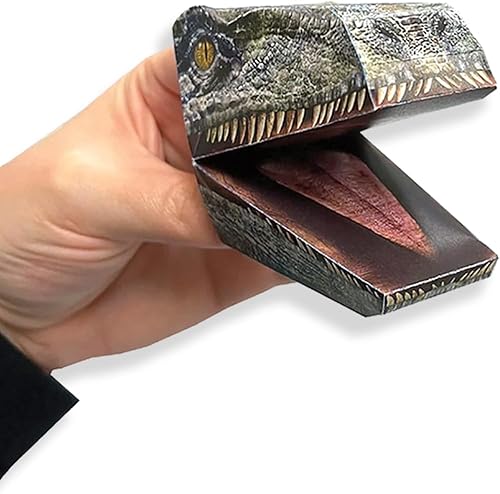 Jurassic World 3 - Marionetas de papel de mano  4 unidades  Actividad interactiva divertida y creativa para niños