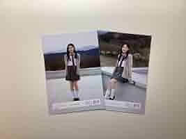 Amazon.co.jp: 櫻坂 谷口愛季 生写真 夏の近道 MV制服 座りヒキ