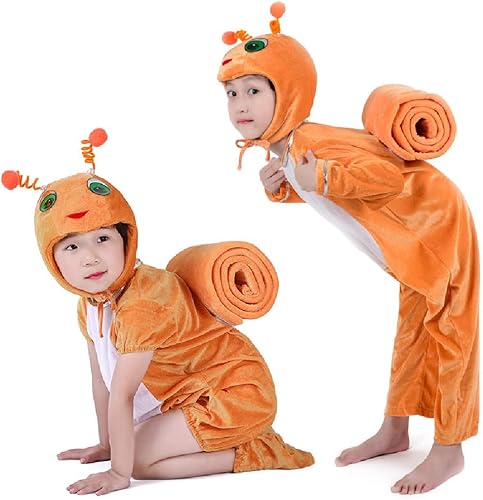 Miniatura 3 de Quenny Disfraces de caracol y pájaro Oriolo, disfraces de rendimiento de animales para niños, disfraces de animales de dibujos animados para padres
