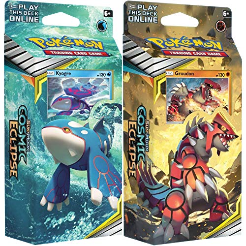 Pokemon Tcg Cosmic Eclipse Booster Box Elite Trainer And Both Theme Decks
