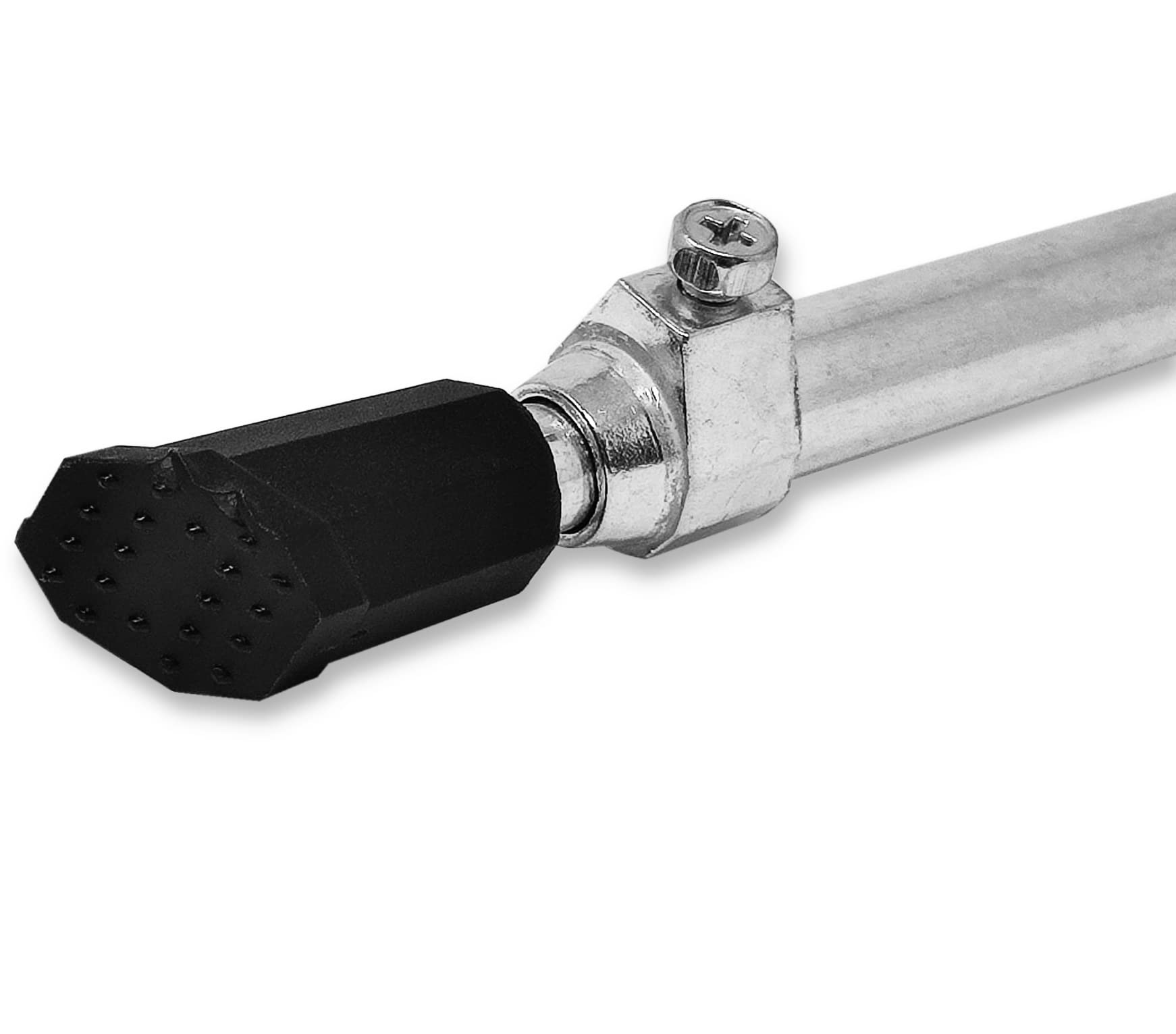 Cavalletto regolabile bici 330mm Reggi Ciclo laterale Universale Alluminio per Bicicletta da 16'' a 29'', accorciabile con vite robusto e antiruggine antirottura, Piedino di Gomma Antiscivolo