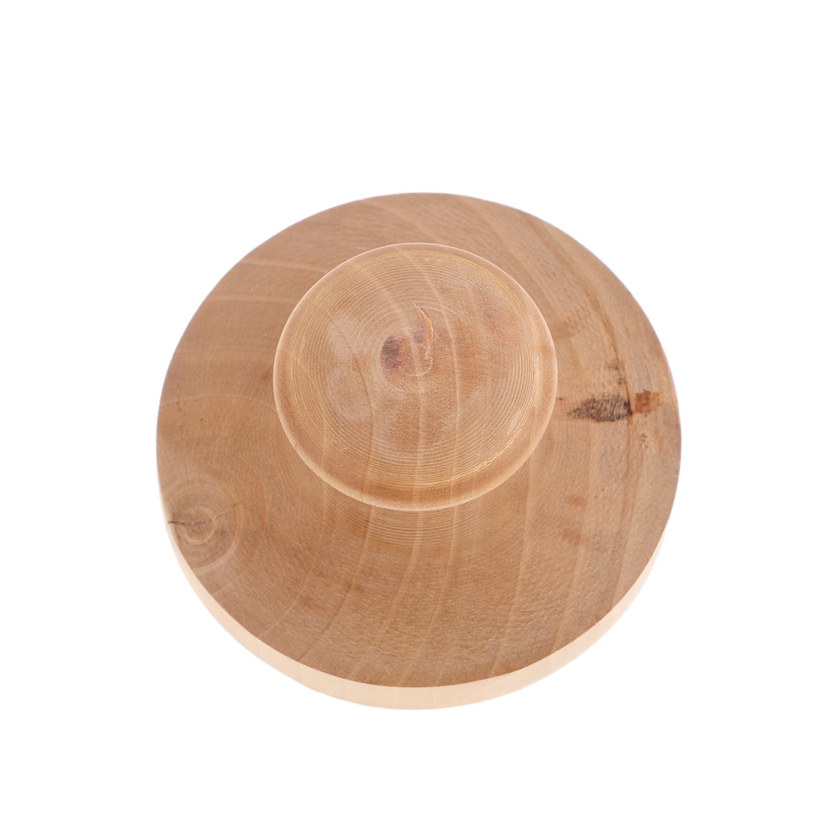 OUNONA Cake Press Tortillas Presser Taco Press Hamburger Patty Mold Chapati Maker Hamburger Bun Mold Steamers Press Mold Griddle Burger Press Tortilla Press Taco Maker Beige Wooden