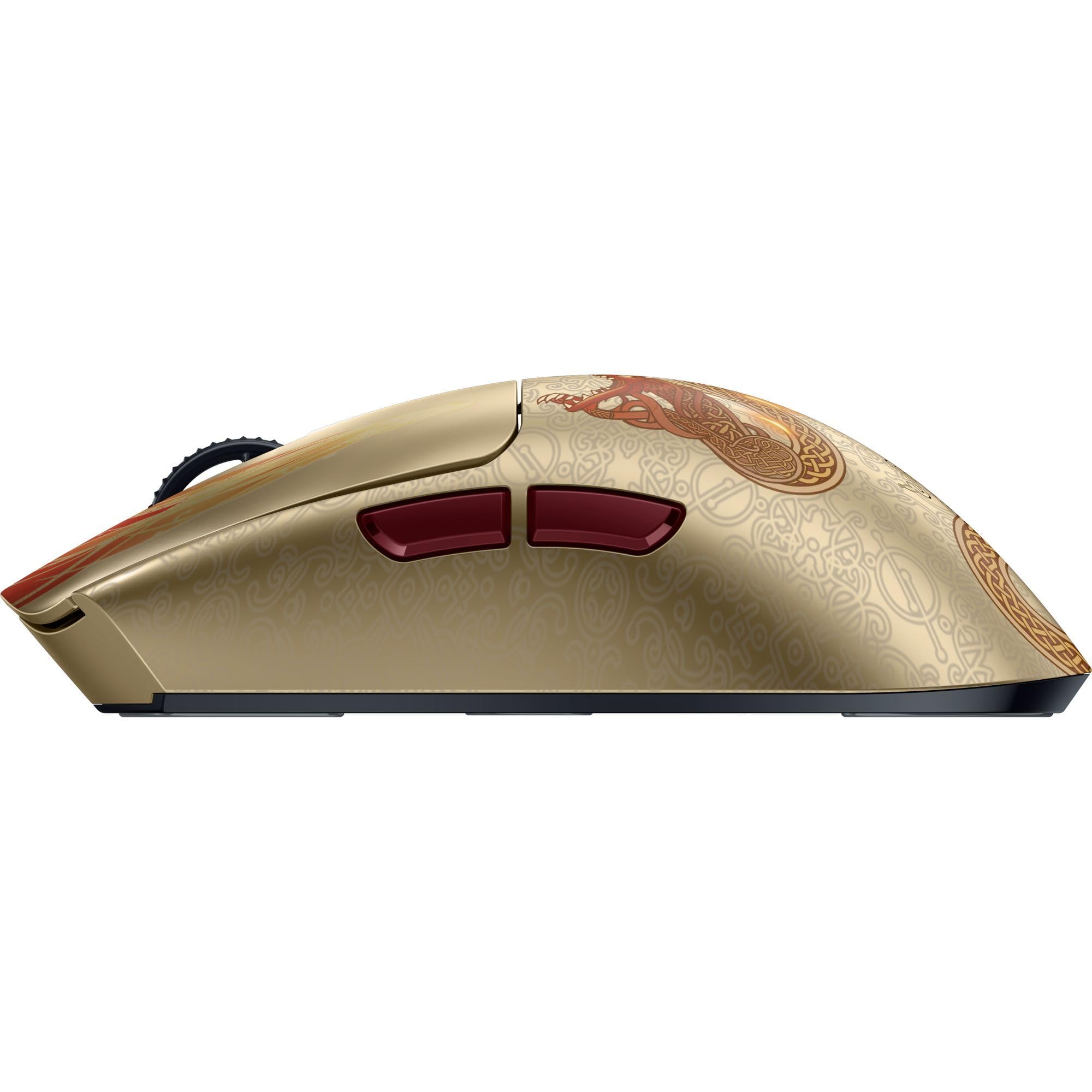 Razer Viper V3 Pro Counter-Strike 2 Dragon Lore - Ratón inalámbrico Ultraligero para Juegos Esports - 55g - HyperPolling 8K - Sensor 35K PPP - 2,4 GHz HyperSpeed - 95 Horas - PC/Mac | Dragon Lore