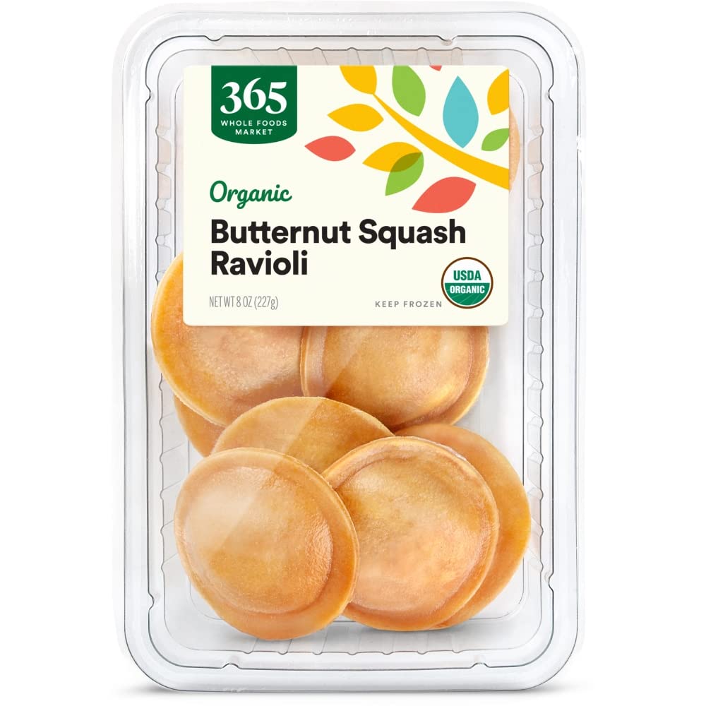 365 by Whole Foods Market, Ravioli Butternut Squash Organic, 8 Ounce