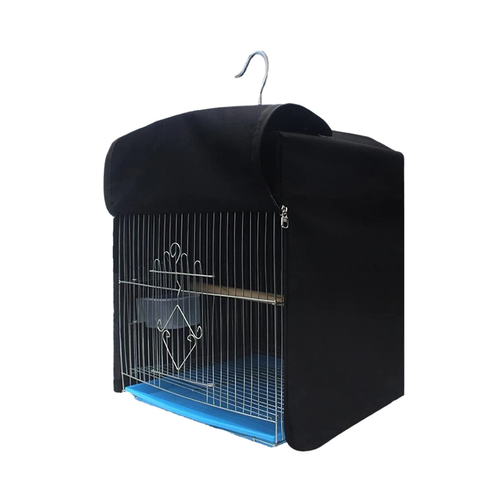 Funda para Jaula De Pájaros Sólida, Material Opaco Y Transpirable, Funda para Jaula De Pájaros, Tela Cálida, Funda Protectora para Jaula De Pájaros, Fácil De Usar