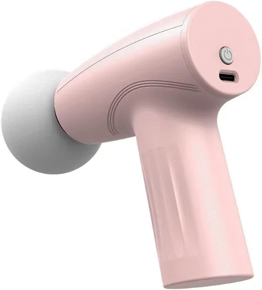 Muscle Mini Pink Massage Gun Deep Tissue Handheld Massage Gun Therapy Gun Fascia Gun Massagegun Massagers Handheld Deep Tissue (Pink)