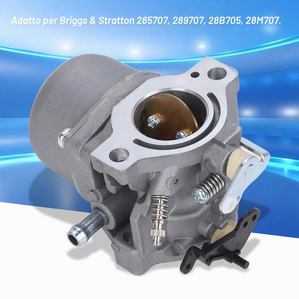 Carburatore Briggs And Stratton Carburatore 698945 Nikki Carb 28D707 Carburateur 289707 Kit Ricostruzione Carburatori 12.5 Powerbuilt Serie 3 105 13Dh432F600 Tosaerba