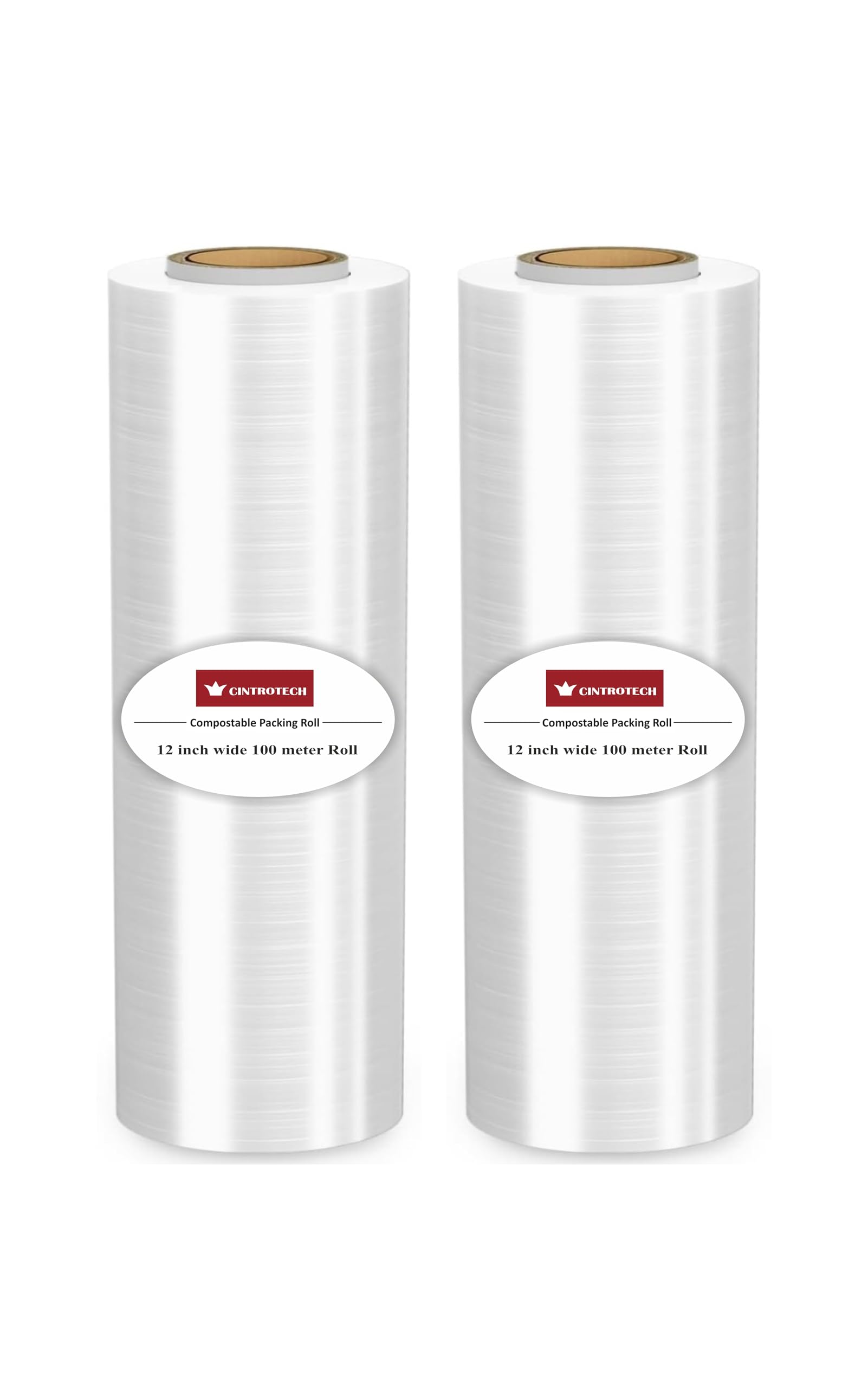 Cintrotech Packing Material,15 Inch (375 mm), 150 Meters Length of large Rolls for Multipurpose use, 1.7 KG Weight of Pack of 2