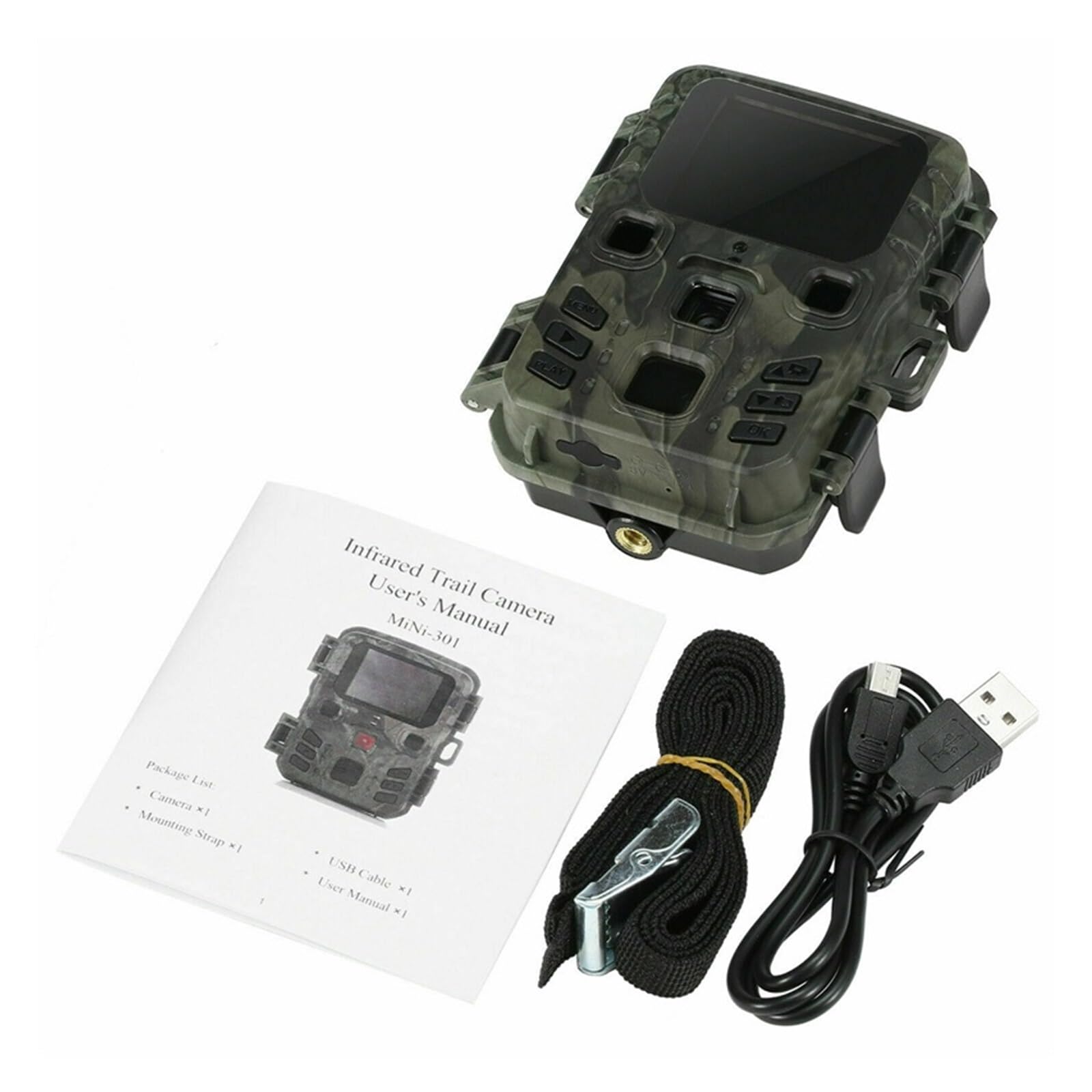 Wildkamera Outdoor Mini Trail Kamera 4K HD 20MP 1080P Infrarot Nachtsicht Bewegung Aktiviert Jagd Falle Spiel IP66 wasserdichte Wildlife Cam Zuverlässige Genaue Überwachung