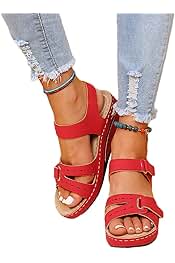 Rote sandalen amazon Clearance