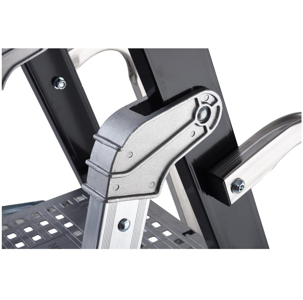 GIERRE AL756 - Escalera Profesional de Aluminio de Tijera Stabila Pro (7 peldaños)