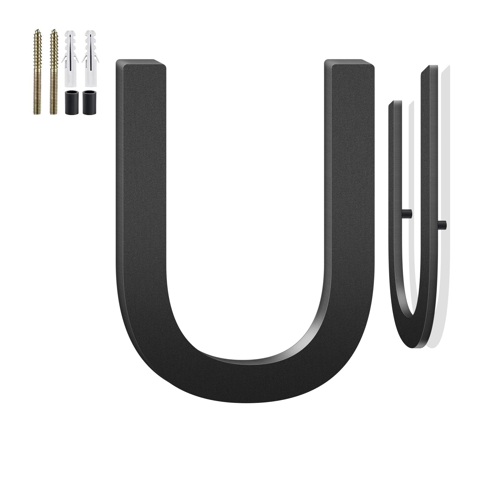 3 Inch Floating House Numbers and Metal Letters for Outdoor Signs, House Numbers for Outside, Aluminum Address Letters and Numbers for Door, Mailbox,