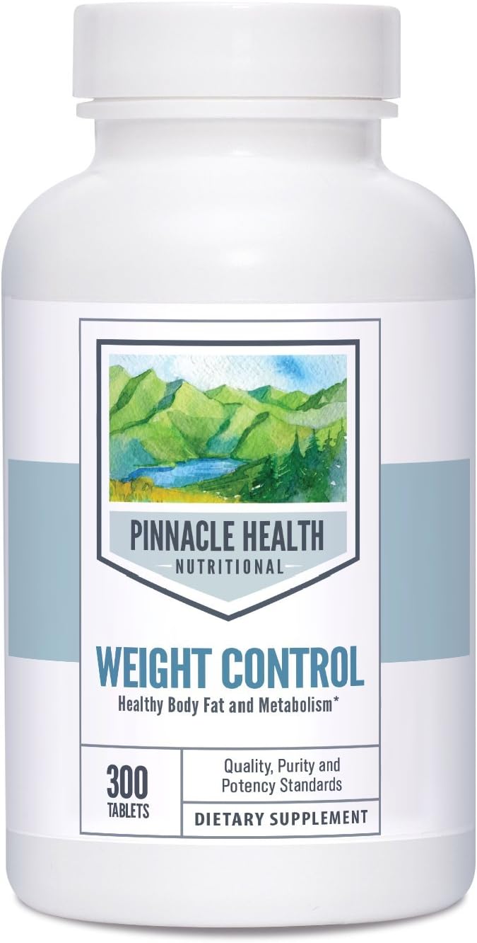 Weight Control Supplement - Best Value 300 Count - Natural Weight Loss Supplement with Garcinia Cambodgia and Yerba Mate, Supports Healthy Body Weight and Fat Metabolism