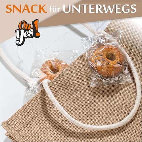 Ou Yes! 12 Stk. x 51 g – Mix Muffins 2 Sorten - Vanille und Kakao - Individuell verpackt - Packungen zum Direktverzehr - Nettogewicht 612 g – Bild 7