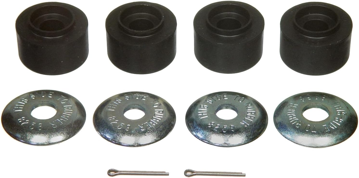 Front Suspension Strut Rod Bushing Replacement C4DZ-3A187A, C4DA-3A100B, C2OZ-3A187A 1 Piece for Ford Ranchero,Mustang,Fairlane,Falcon Sedan Delivery 1962 1963 1964 1965 1966
