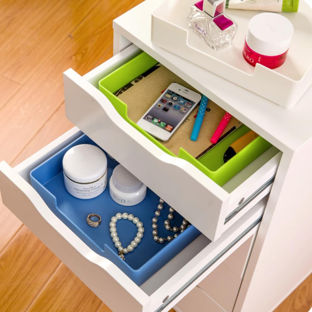Briefablage Stapelbar Kunststoff A4 Dokumentenablage Schreibtisch Organizer Papierablage