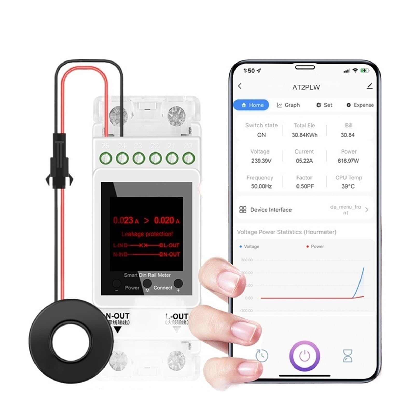 Compteur d'énergie WiFi pour suivre la consommation de votre maison