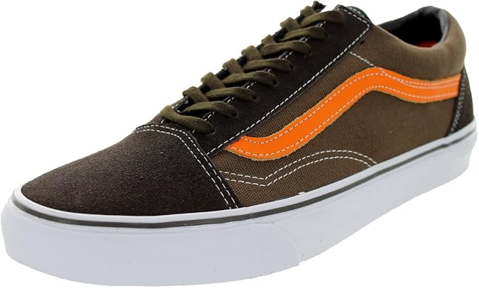VANS - OLD SKOOL - black olive golden rod