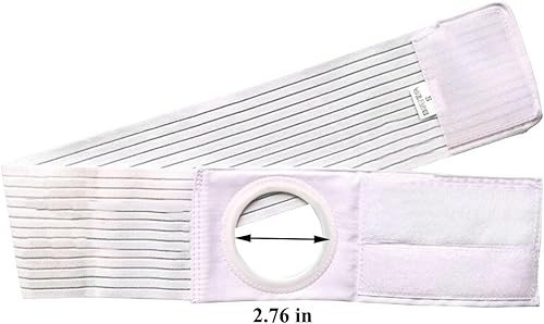 Miniatura 2 de Cinturón de soporte para ostomía, hernia abdominal, banda de estoma para pacientes con colostomía, previene hernia parastomal de 2.76 pulgadas,
