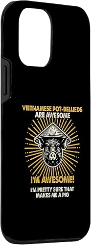Miniatura 3 de iPhone 12 mini Pig Dad Mom Awesome - Farmer Breeder Vietnamese Pot-Bellieds Case