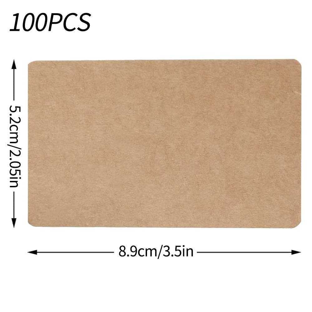 100 biglietti da visita vuoti, carte da gioco, carte di apprendimento, biglietti da visita per l'apprendimento della memoria, biglietti da visita 250 g/m² - 88 x 55