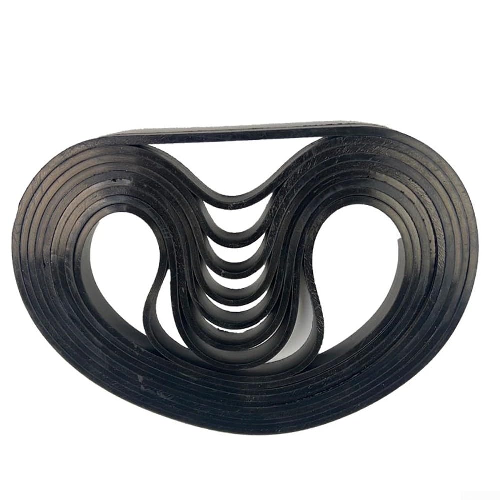 2 bandas de goma para sierra de cinta, anillo de goma antideslizante, anillo de goma de rueda de desplazamiento con sierra de cinta, 14 pulgadas