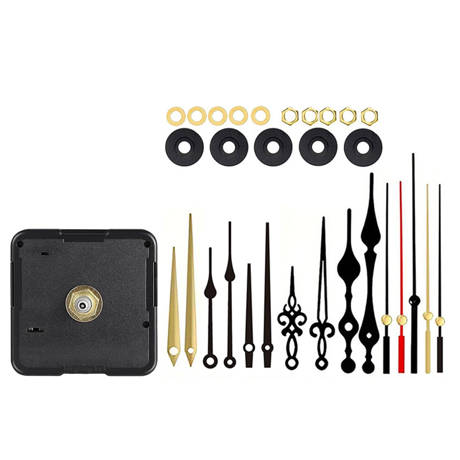 carotoe Quartzs Clock Mechanism Kits, Wall Clock Mechanisms Battery Operated Replacement, Movement Parts Diys Repair Part Diys Repair Parts Motor