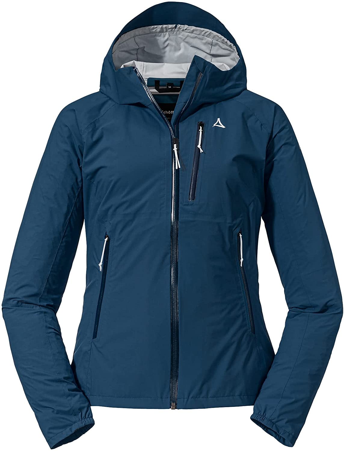 Schöffel Damen 2.5L Jacket Tegelberg L, wasserdichte, Winddichte Outdoorjacke, atmungsaktive Übergangsjacke mit geruchshemmender Innenseite