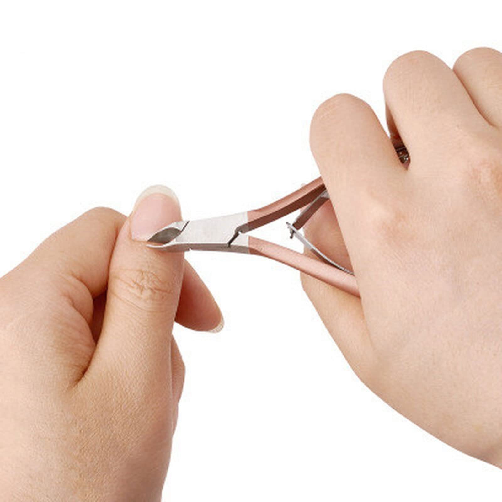 Nagelknipser, 1 Stück Nagelknipser Edelstahl abgestorbene Hautentferner Schere Fußpflege Zehenhautzange Maniküre Nägel Kunstwerkzeug