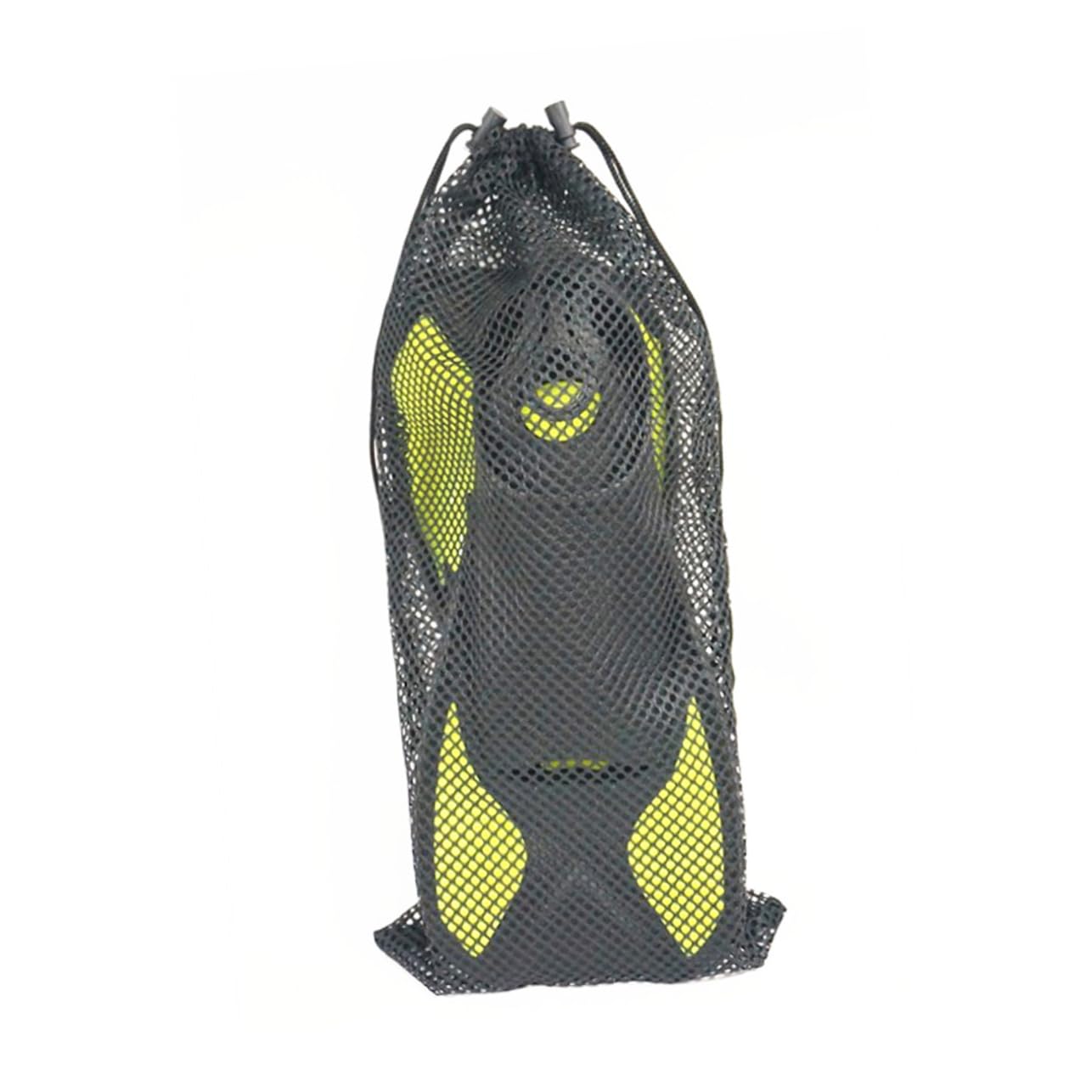 OATIPHO Ankle Flippers Mesh Bag Tote Bag for Snorkeling Diving Bodyboarding Breathable Gear Storage Load Capacity for Vacations Black