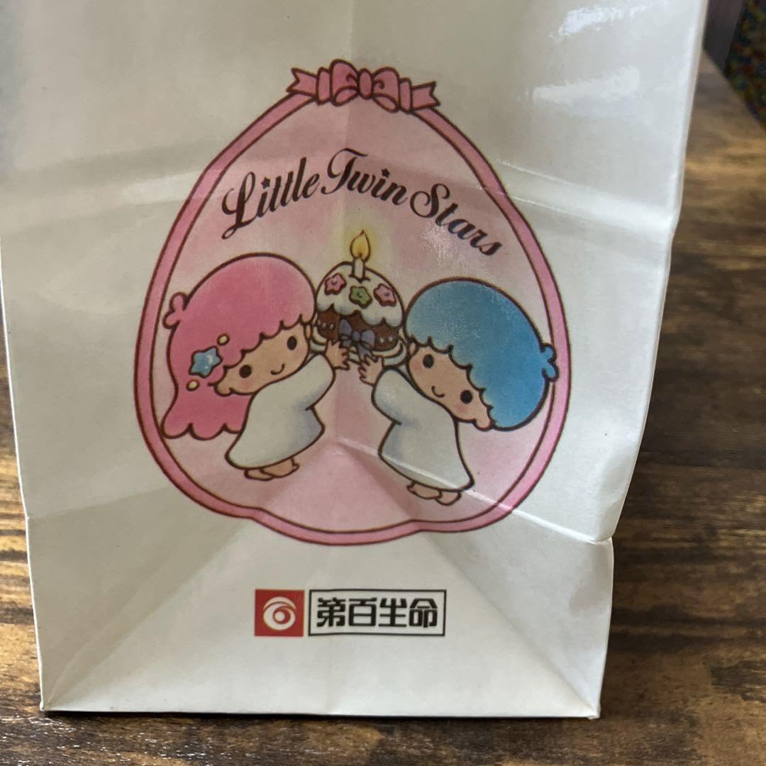 Amazon.co.jp: キキララ レトロ 当時物 紙袋 3枚 1988年 第百生命
