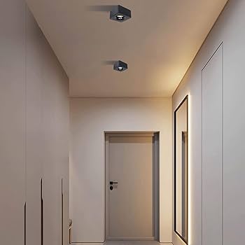 Marknice LED Dimmable Square Ceiling Spotlight Aluminum