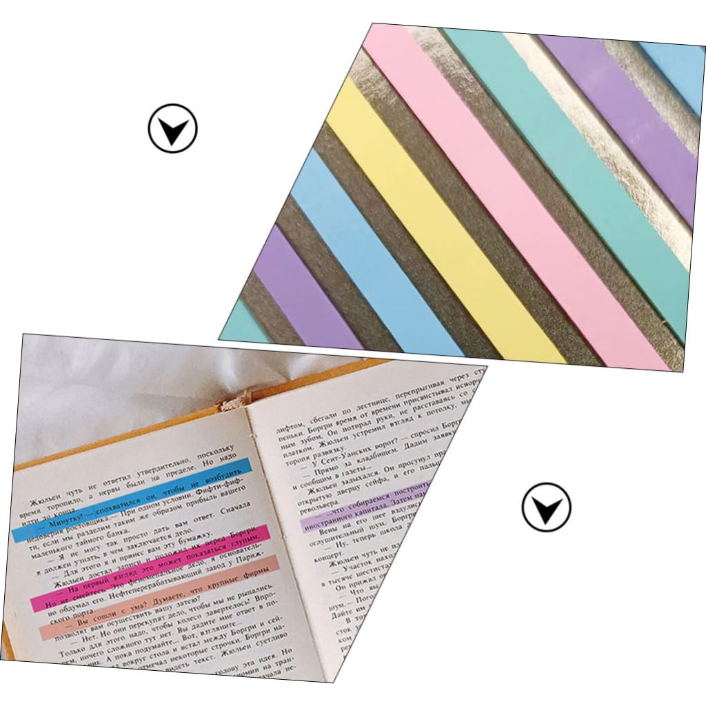 ARTIBETTER 30 Sets Aufkleber Selbstklebend Süße Notizen Anmerkungen Pastellblock Seitenmarkierungsetikett Süßes Briefpapier Farbig Klebriger Stil Selbstklebend Geformt