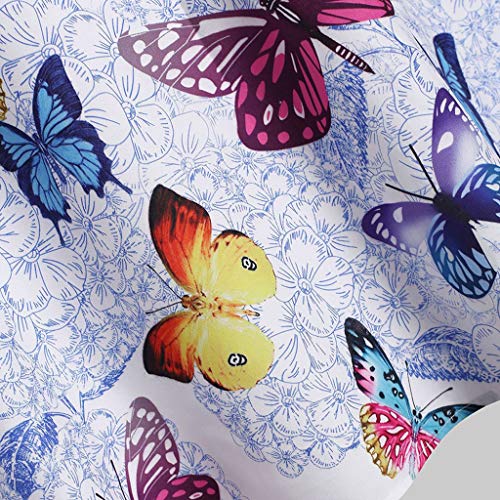 image for NANTE Top Casual Loose Blouse Sleeveless Butterfly Print T Shirts Tops