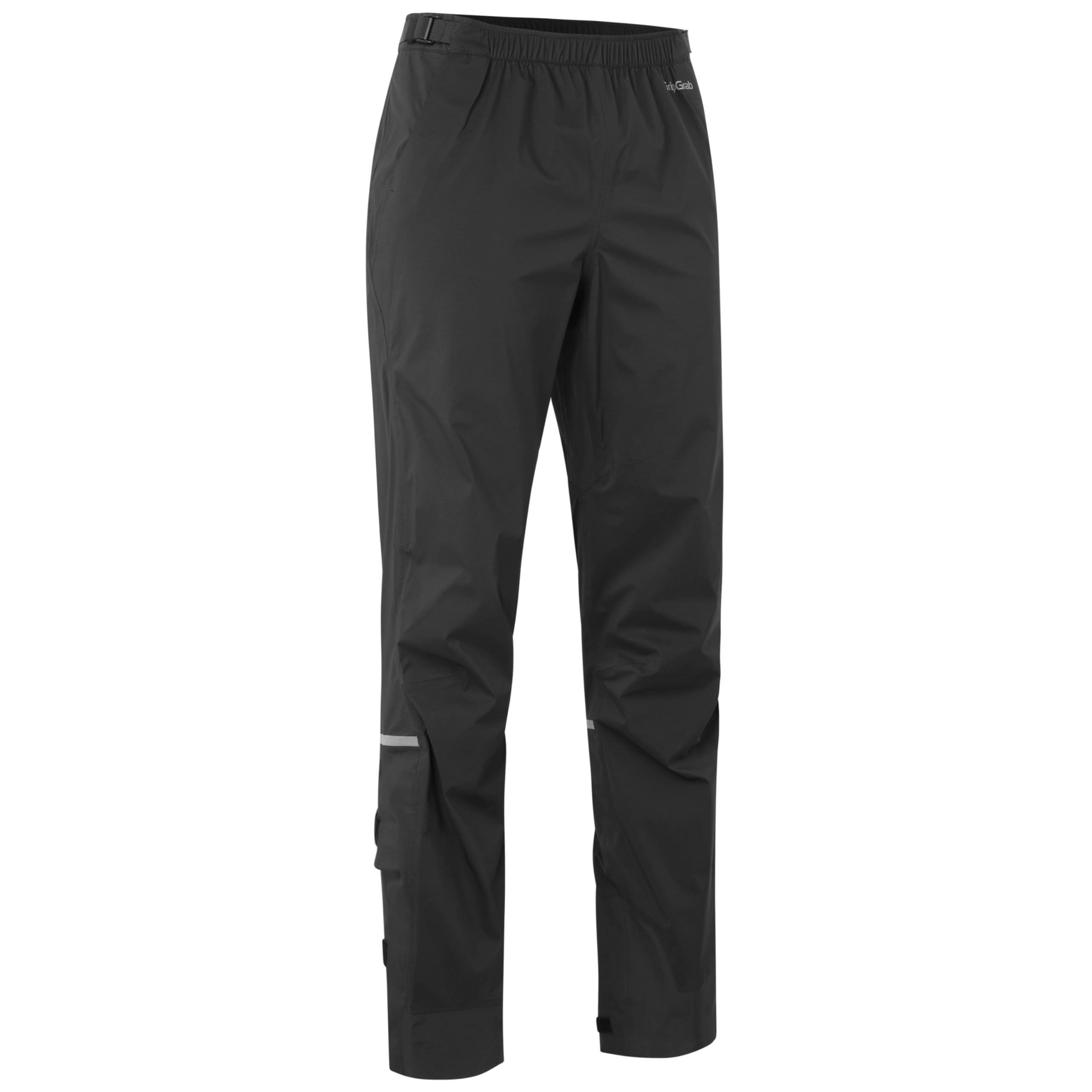 GripGrab EXPLR Lightweight Waterproof Cycling Rain Pants Unisex Bicycle Commuter Bike Overtrousers Rainproof Cycle Trousers Black