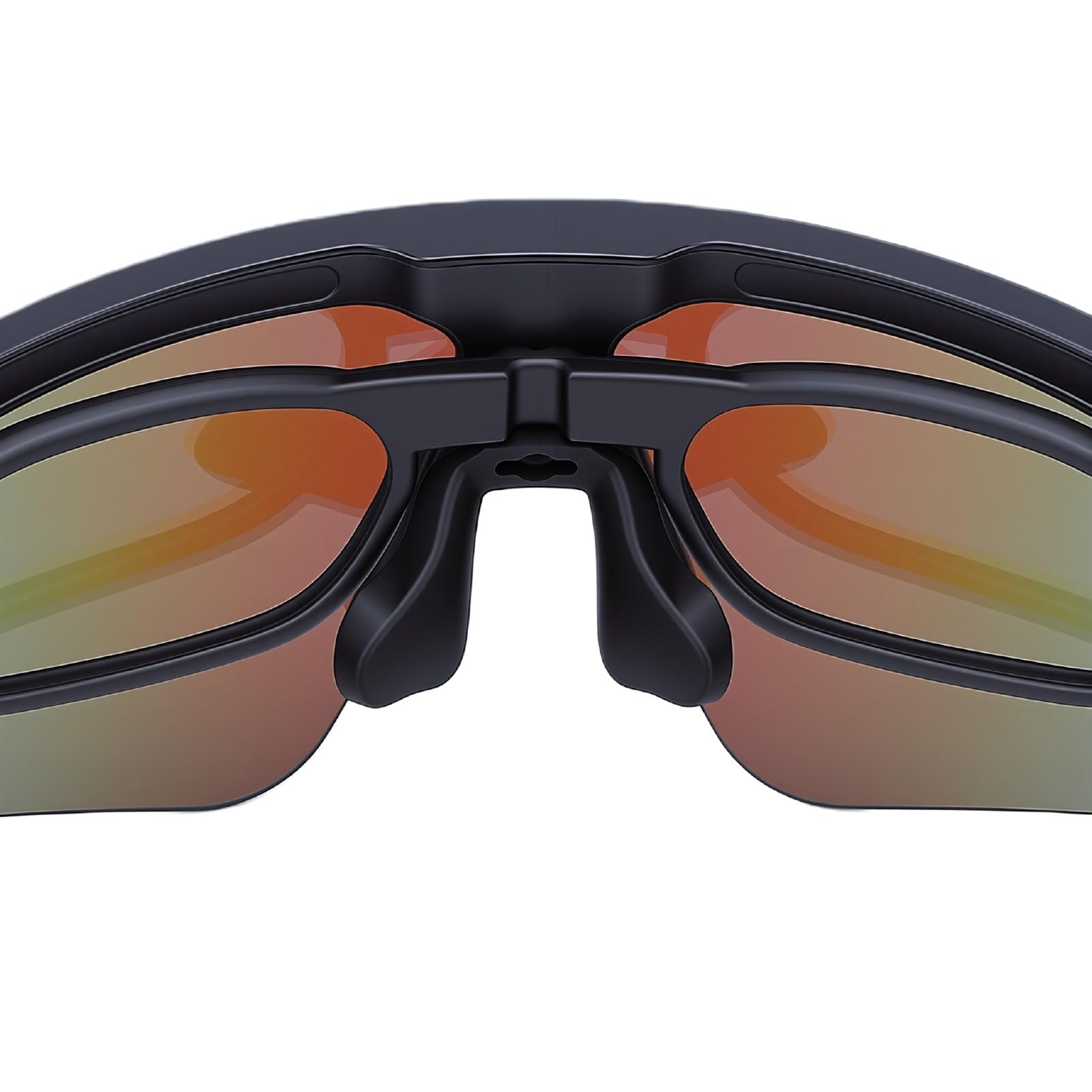 Dpofirs Gafas Inteligentes para Ciclismo, Gafas con Cámara 8 MP 4K con Grabación de Video y Estabilización EIS, con Altavoz y Micrófono para Música Llamadas, for Ciclismo Senderismo (Azul Negro)