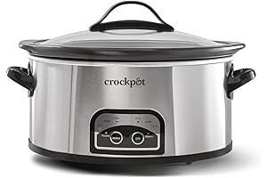 Crock-Pot 6-Quart Slow Cooker: Your Culinary Companion for Effortless Feasts