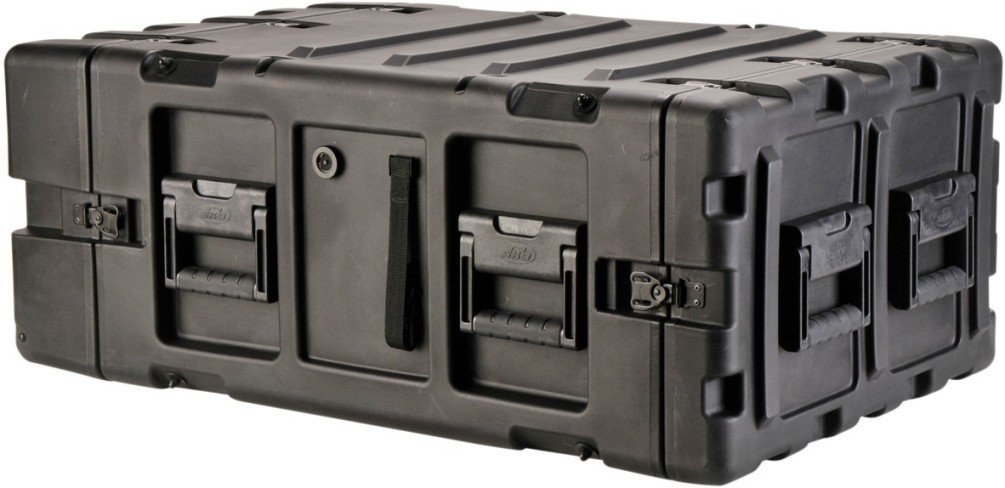 SKB Cases 3RR-5U24-25B 5U Removable Shock Rack, Standard payload range 40 to 150 lbs, Standard Rack depth 24