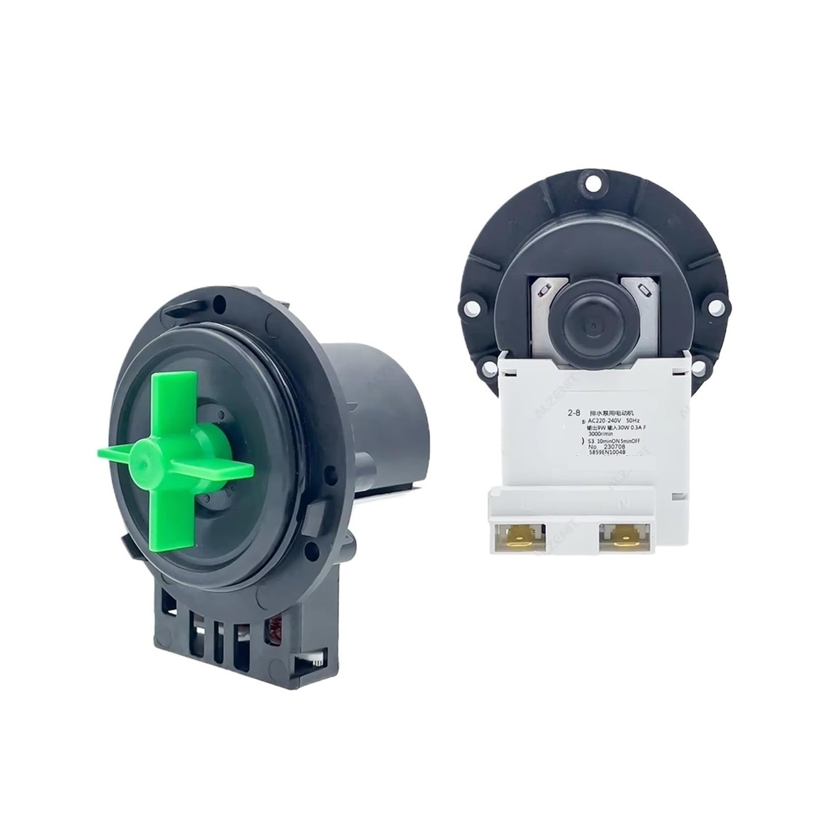 Drain Pump Motor，Compatible for LG，Washing Machine BPX2-8 AC220-240V 50Hz 30W 3000r/min Drainage